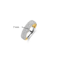 Ringe Ti Sento Milano Dame in Silber 12235ZY/54 - 12235ZY/54